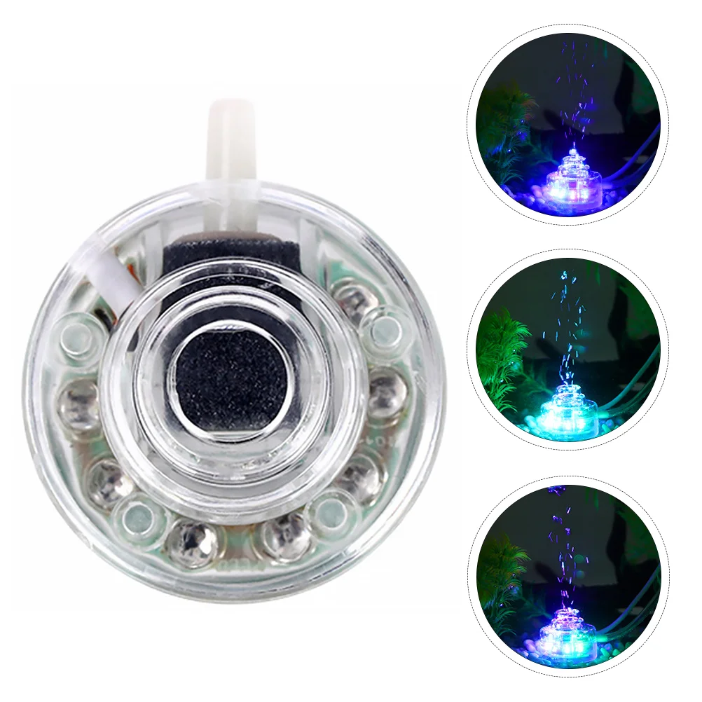 

Fish Tank Diving Light with LED Air Pump Stone for Diffuser Aquarium