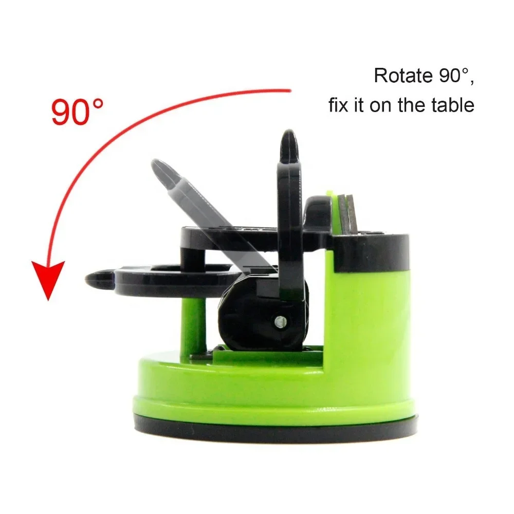 Kitchen Knife Sharpener Sharpening Tool Easy And Safe To Sharpens Chef Knives Damascus Knives Sharpener Suction New