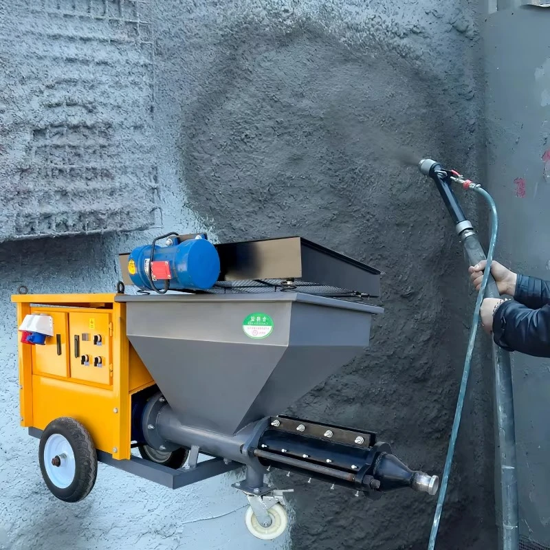 

Small Mortar Spray Machines Automatic Cement Mortar Mixer Spray Cement Spraying Sprayer