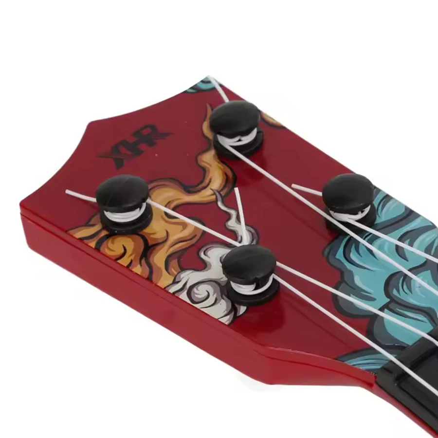 44cm Children Guitar Toy Can Be Used To Play Elementary Instruments With Paddles Simulating Yukrili Music Toys