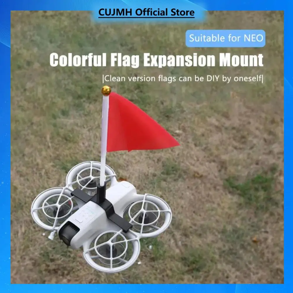 For DJI NEO Colorful Flag Expansion Bracket Top Mount Fixed Holder Adapter DIY Pattern Lightweight Design For Dji Neo Accessory