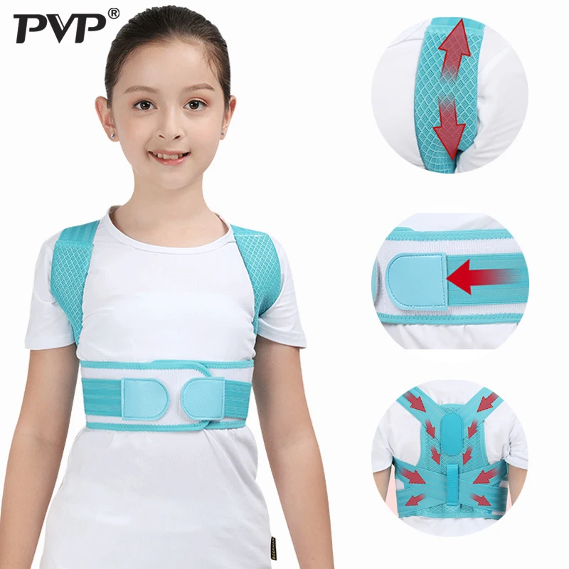 Adjustable Children Posture Corrector Back Support Belt Kids Orthopedic Corset For Kids Spine Back Lumbar Shoulder Braces Health