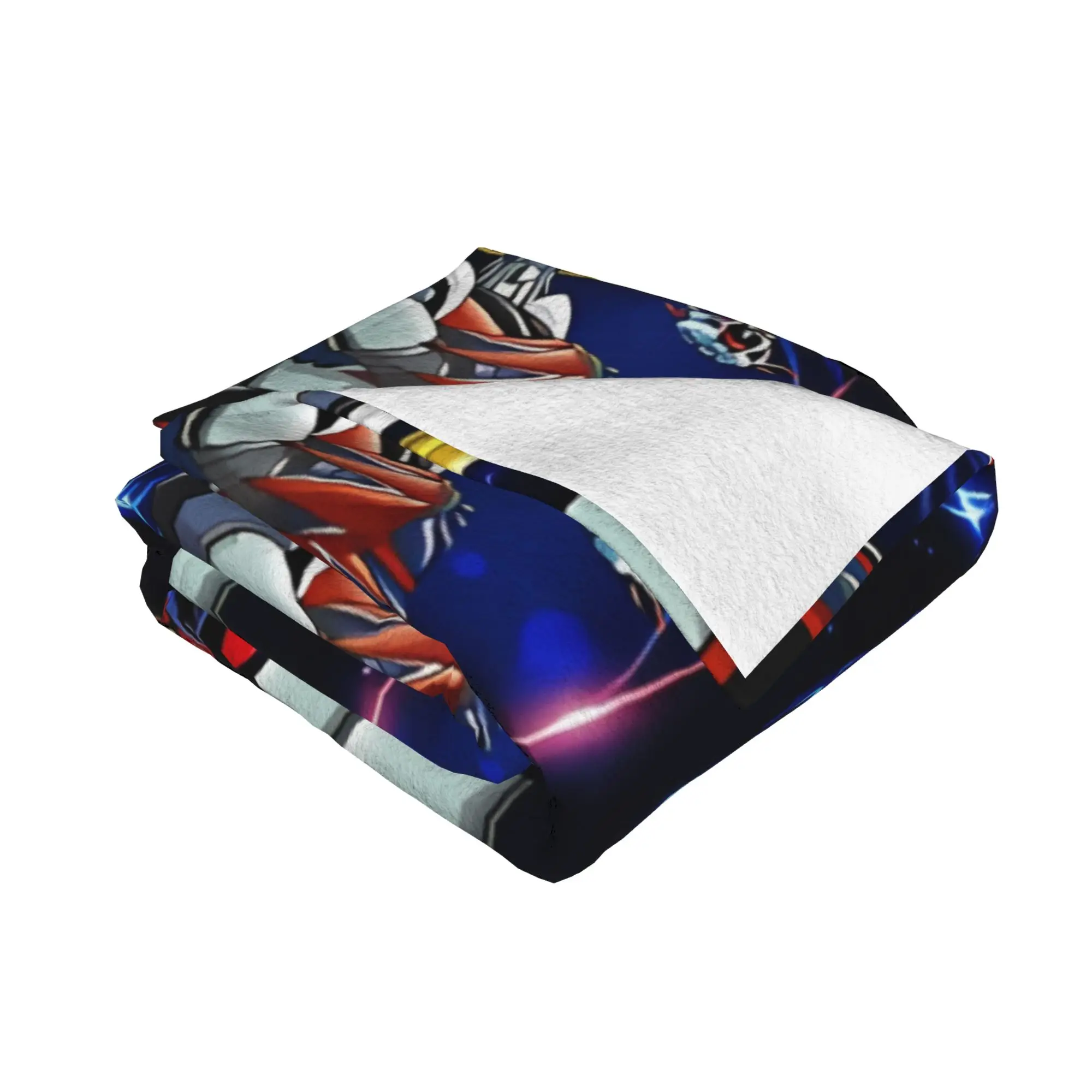 1PC home Cute Room Decor UFO ROBOT Goldrake Blanket Throw Blanket Goldorak Novelty Warm Blanket All Season