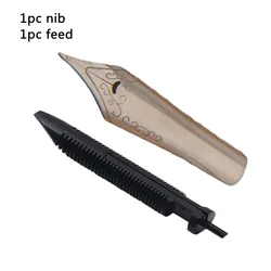 1pc Naginata Fountain Pen Nib #6 Size 35mm Fit For 100 450 T1 C1 Naginata Fountain Pen School Office Stationery