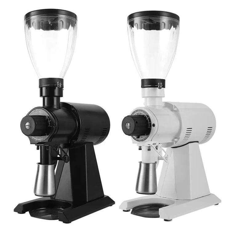 

Professional Espresso Coffee Bean Machine 98MM Flat Burr 1000W Coffee Grinder Electric