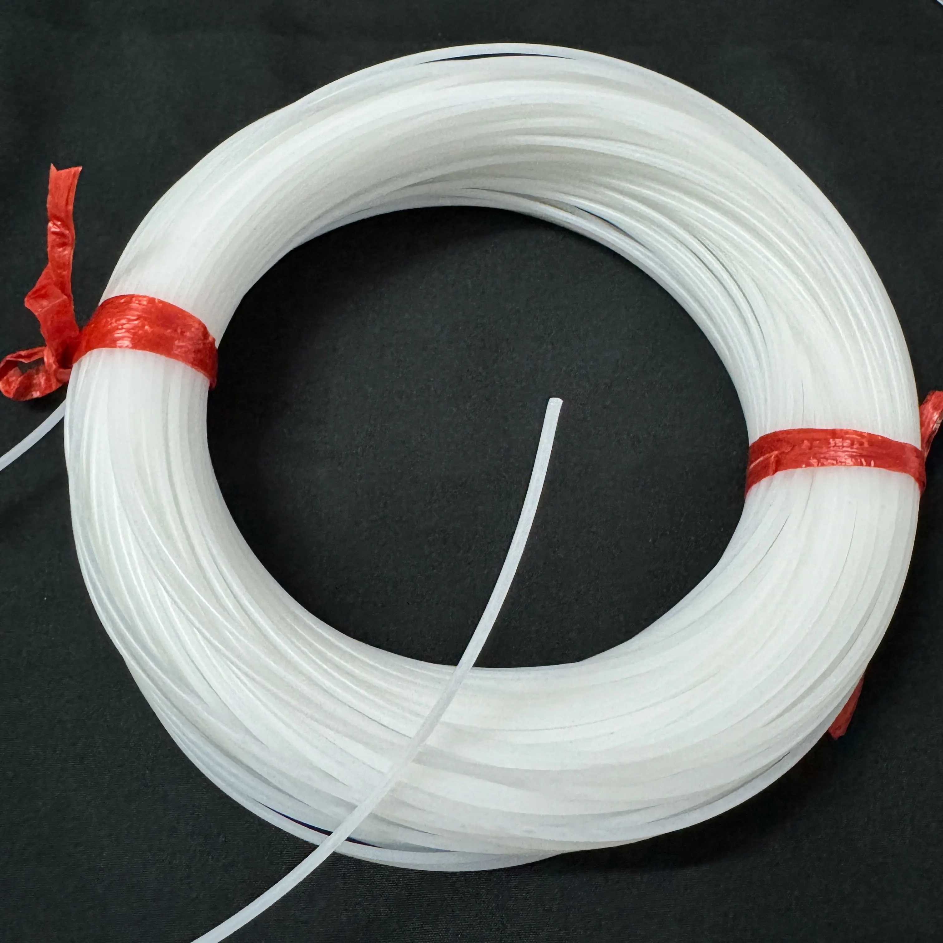 Runder weißer Nylonkleber aus Kunststoff für Hochzeitskleid, formend, Fischgrätenrock, Kleiderstützkleber, Fischgräten-Kleidungszubehör