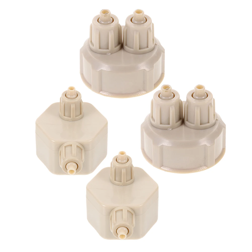 

4pcs Bottle Cap DIY Co2 Generator Carbon Dioxide Aquarium Diffuser Replaceable Plastic Fish Pond Pump