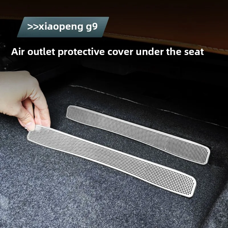

Car Under Seat Air Conditioner Trend Protective Cover Dust Protection Plug Interior Auto Parts for Xpeng Xiaopeng G9 2025