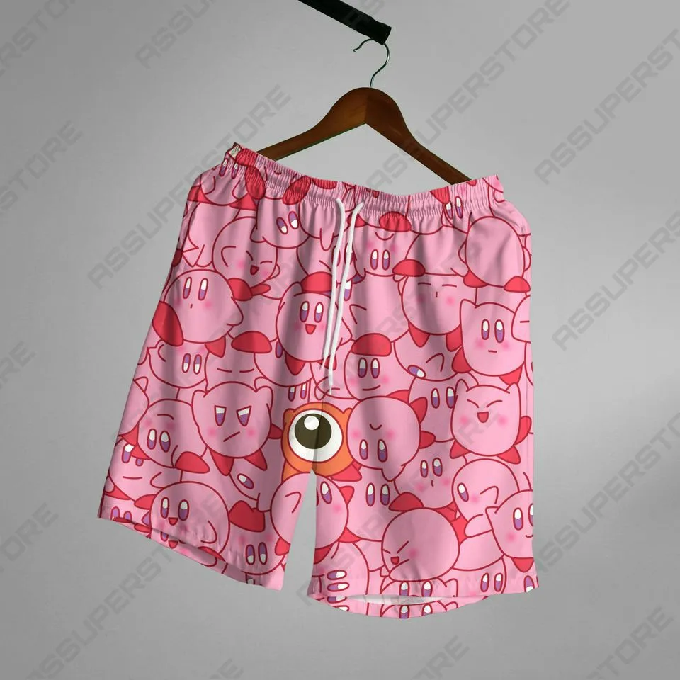 Men's Shorts Summer Shorts Casual Shorts Pocket Drawstring fun animal cartoon Breathable Short Fashion Streetwear beach pants