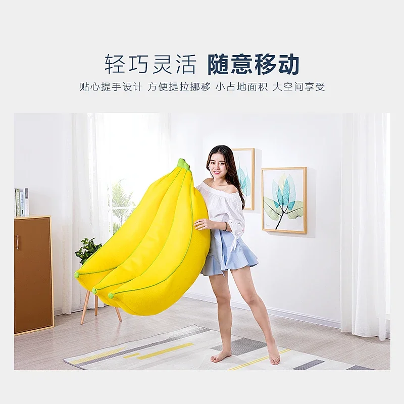 Lazy Minimalist Sofa Nordic Style Halloween Yellow Bean Bag Sofa Modern Reading Tatami Unique Divani Soggiorno Bedroom Furniture