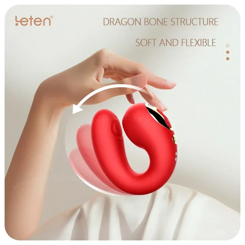 SCLeten أنثى قابلة للتدفئة مص جهاز هزاز جنسي سيليكوني للنساء البظر G-بقعة محفز مرنة مقاوم للماء لعبة الجنس المحمولة للنساء #5