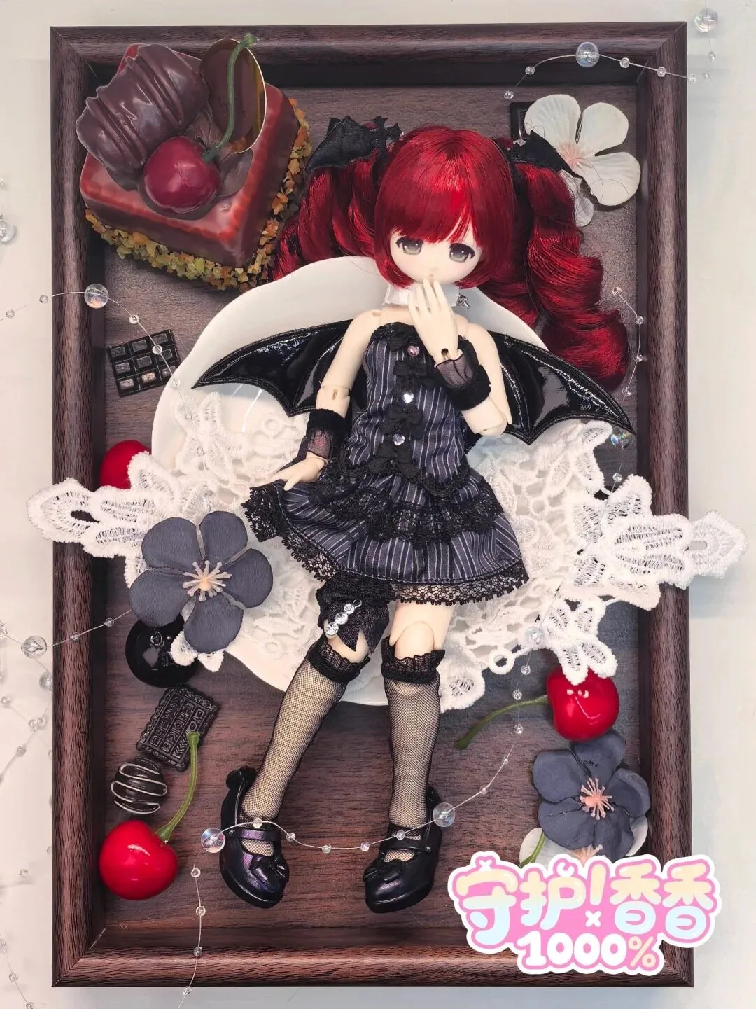 Bjd Doll Articulated Movable Figure Gothic Trendy Collectible Toy Blind Box Desktop Ornament Decorative Gift For Adult Female view 6