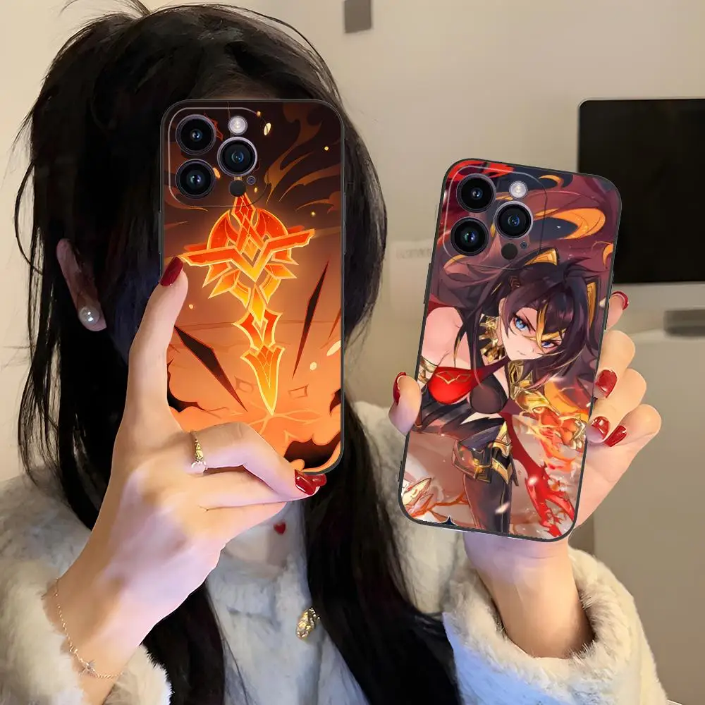 

Game GI Dehya Mobile Phone Case for iPhone 17 16 15 14 13 12 11 X XR XS 8 7 Air Pro Max Plus Mini Colorful Cover Cover Pretty