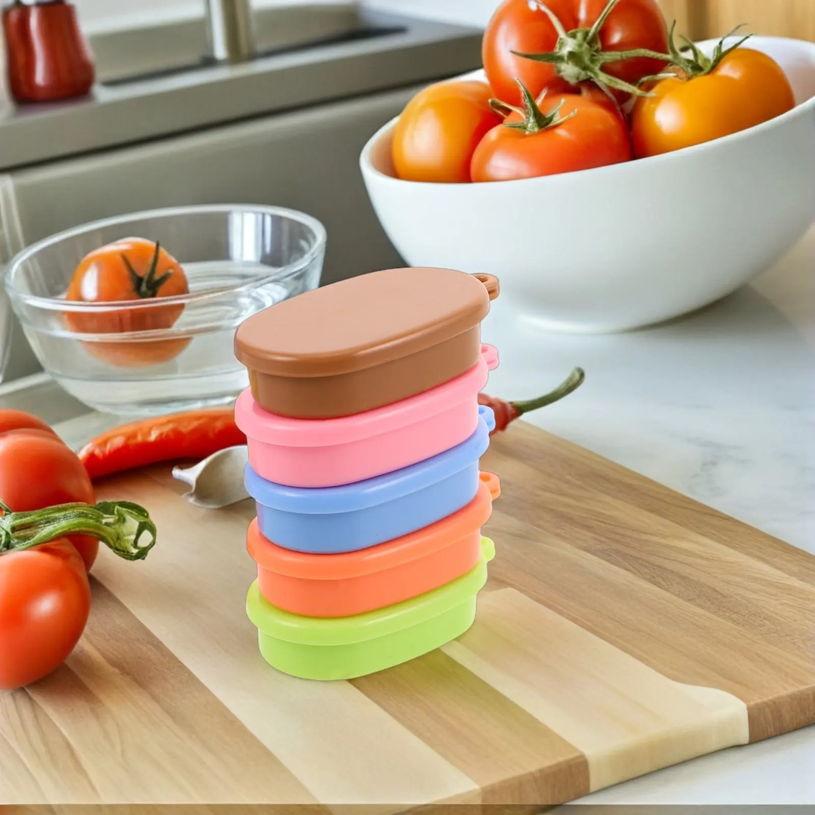 

Набор из 10 миниатюрных имитаций ланч-боксов ручной работы для креативных сцен в кукольном домике, набор миниатюрных кухонных аксессуаров