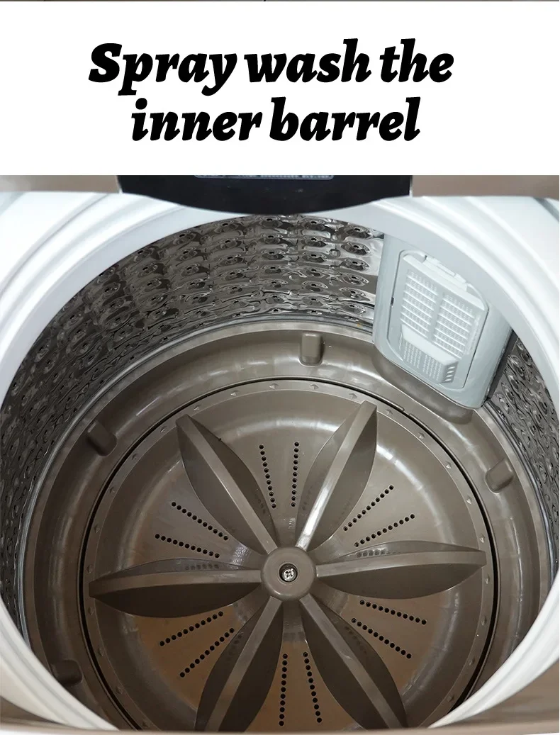 

12KG 18KG Fully Automatic Washing Machine Large Capacity Top Load Pulse Washer for Home Rental