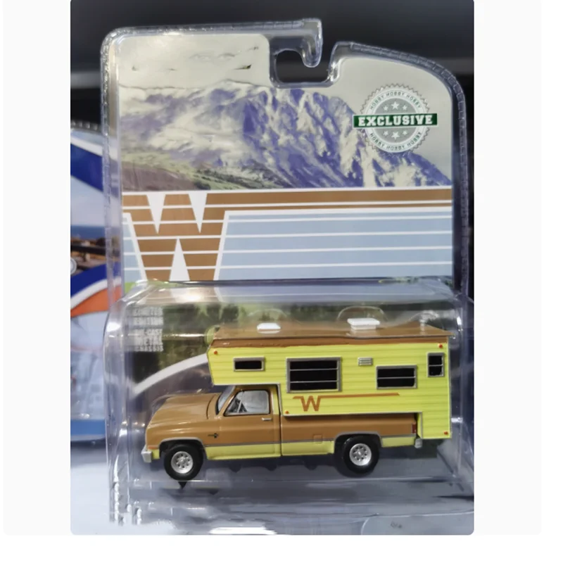 Diecast Original 1/64 Scale 1986 C20 Camper 30288 Simulation Alloy Car Model Static Display Collectible Toy Gift Souvenir