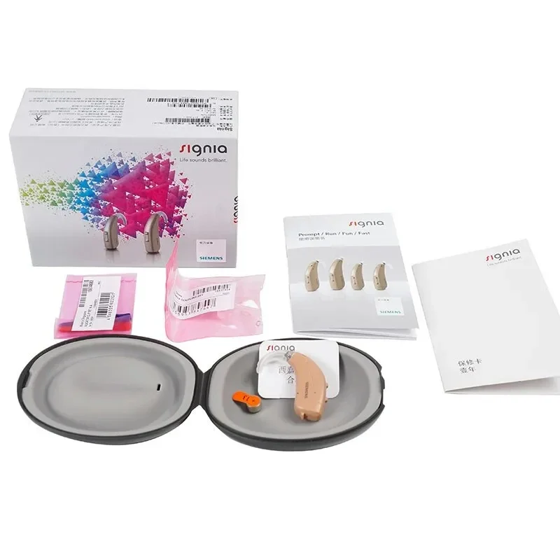 Signia Hearing Aids 120dB High Power Digital Chip 4/6/8 Channel BTE former Siemens Hearing Aids for Moderate to Severe Loss