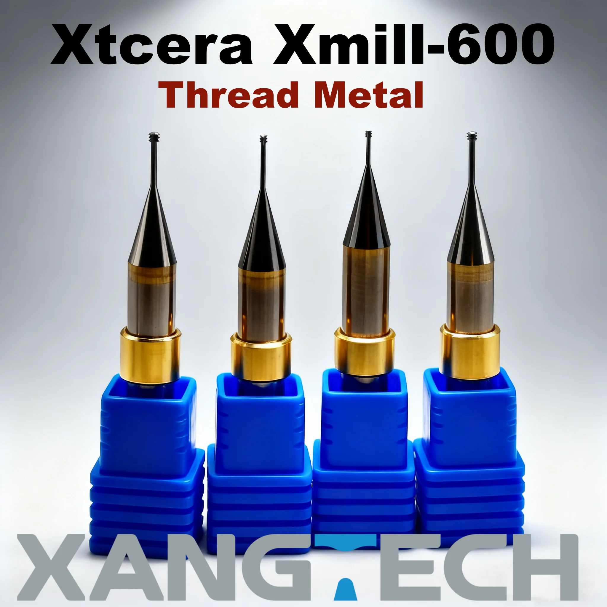

XANGTECH Xtcera Xmill-600 Фрезерный бор по металлу с резьбой для стоматологической лаборатории Стоматологические инструменты из титанового сплава