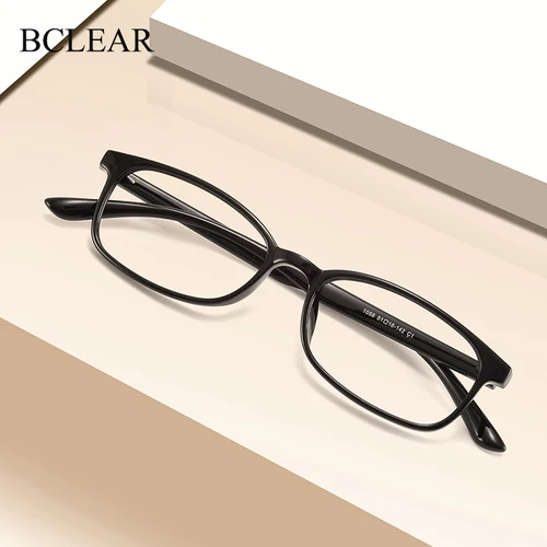 BCLEAR-gafas ópticas TR90 DE CARA pequeña para hombre y mujer, lentes con montura ultraligera, cómodas, novedad