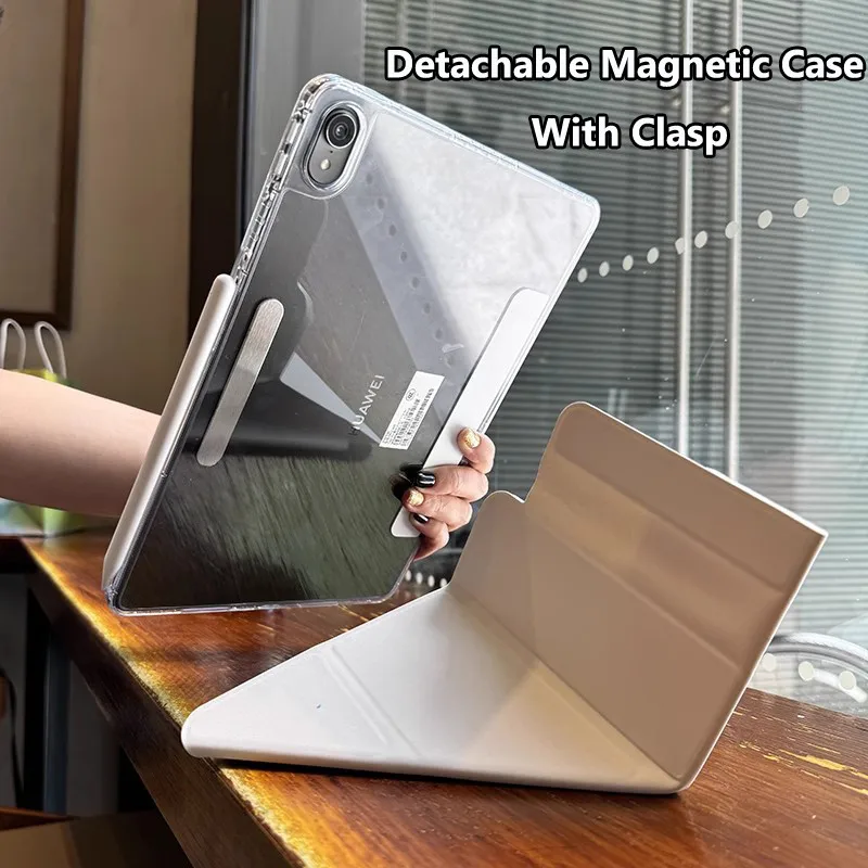 Detachable Magnetic Case with Clasp for Huawei MatePad SE 11