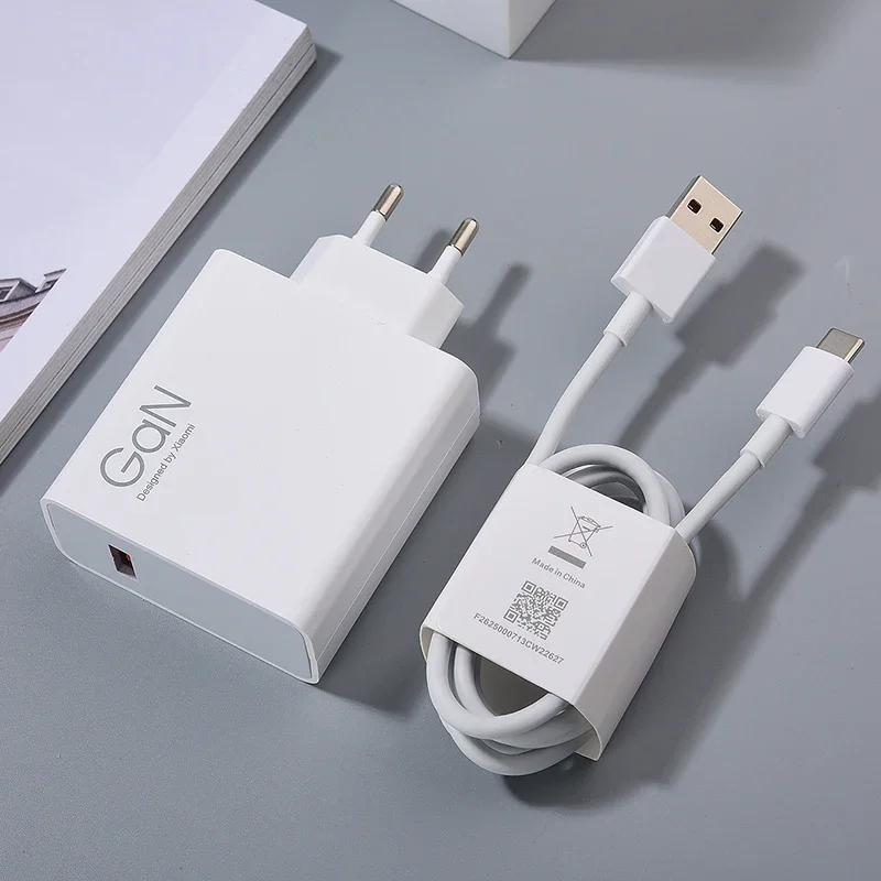 

Для Xiaomi 120 Вт Turbo Fast Charge EU Hypercharge Gan адаптер зарядное устройство для Mi 14 13 13T 12 pro Ultra Poco F6 pro с кабелем 1/1,5 м