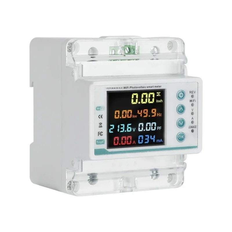 Household single-phase meter 100A smart graffiti WiFi reclosing meter overcurrent overload protector
