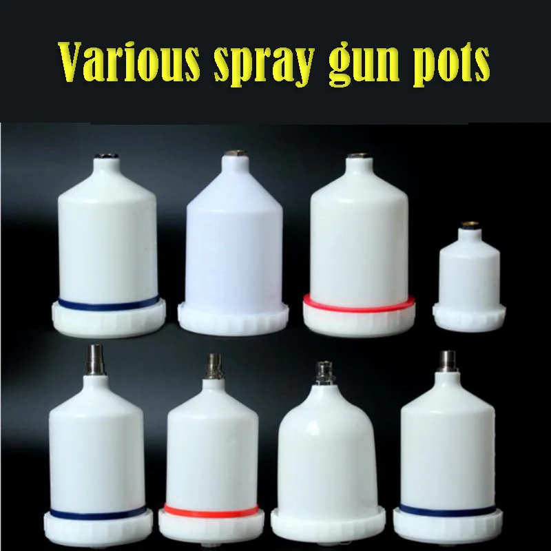 

paint Spray gun pot Spray bottle inner thread outer thread Shanghu plastic spray can accessories