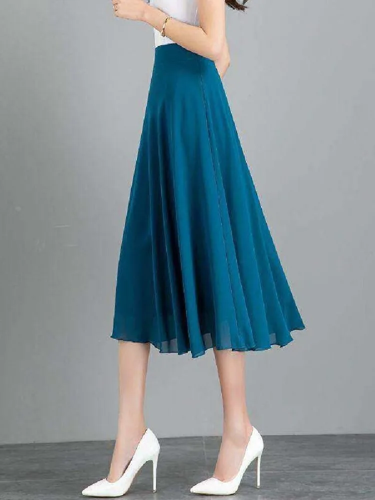 falda-midi-de-cintura-alta-con-corte-en-a-verano-2026-color-liso-gasa-para-mujer-estilo-panuelo-talla-grande-para-baile