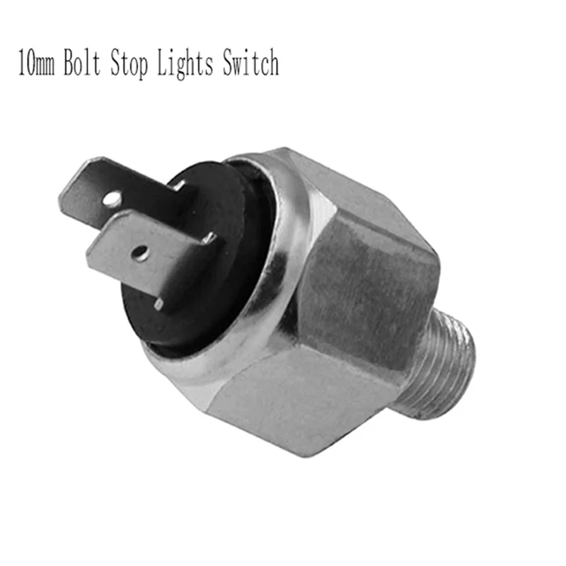 

A05U-Motorcycle Hydraulic Brake Stoplights Switches 10Mm Bolt Stop Lights Switch For -Davidson Sporster