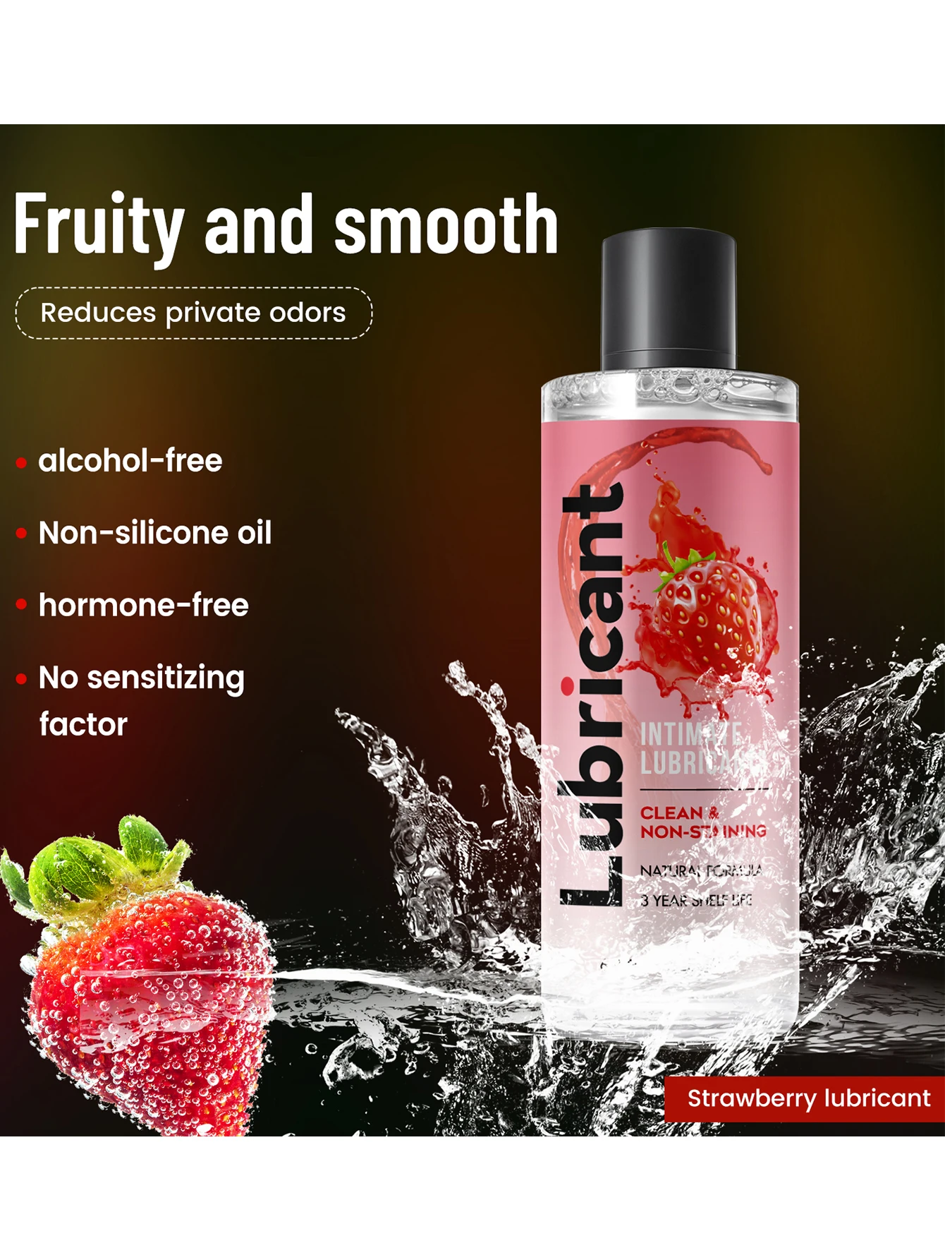 Lubrificante 200ml per il sesso fruttato amore Gel lubrificante anale lubrificanti per la sessione olio lubrificante a base d'acqua Gay vaginale OraFor adulto