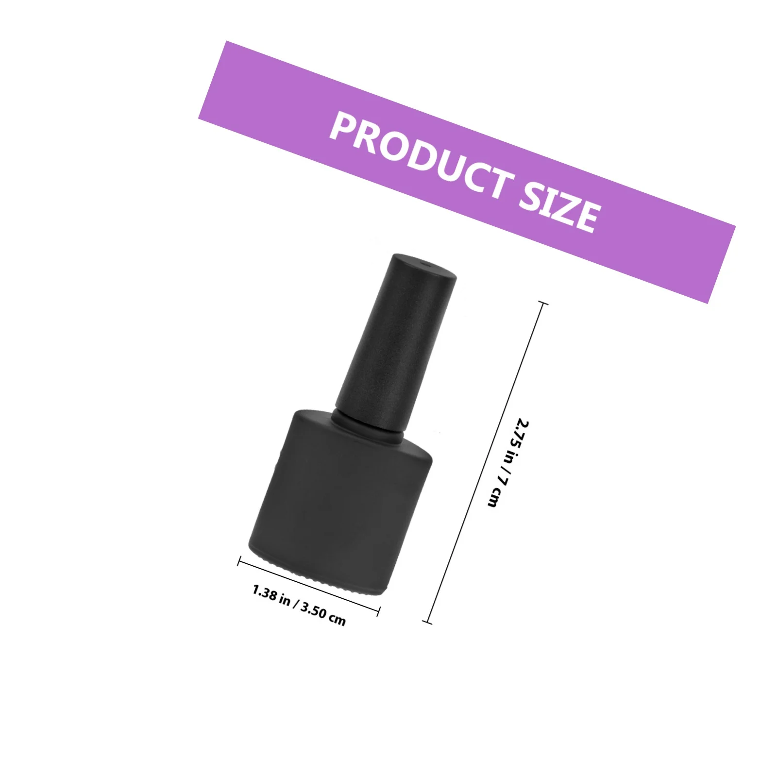 Bouteilles de vernis à ongles en forme oblates, réutilisables et portables, outil de rangement de vernis à ongles, conteneur de mélange, accessoire de manucure, DIY, 10 pièces