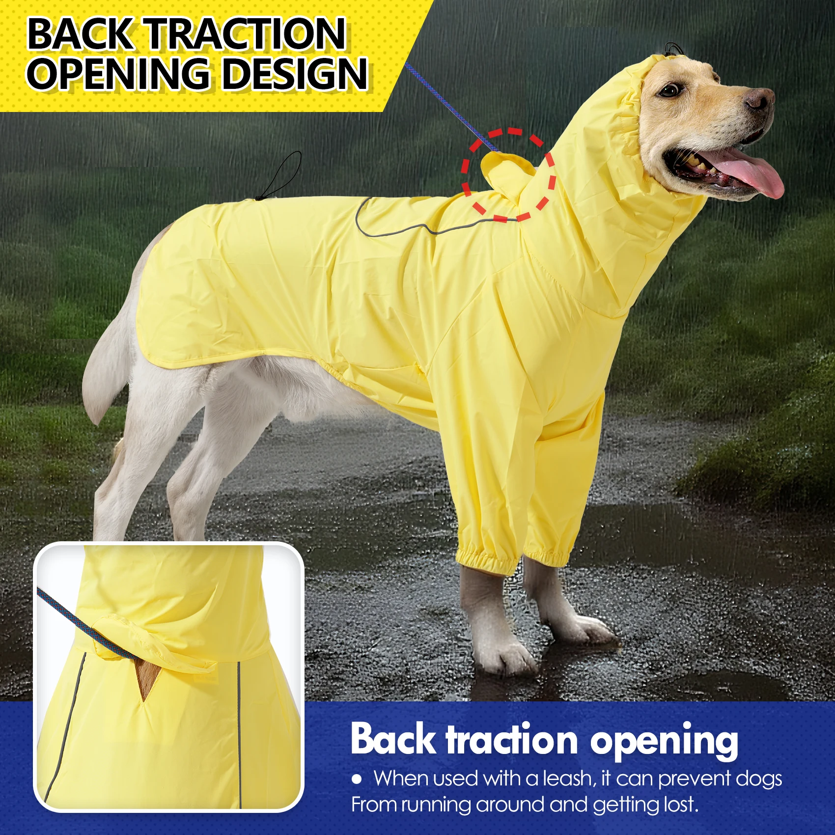 Wasserdichter Hunde-Regenmante – Dog Raincoat Bewertung und Preis