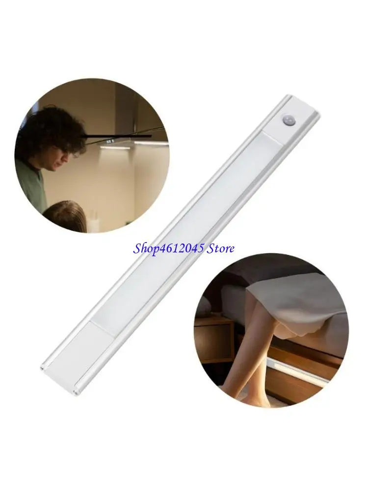 

L69A Human Body Induction LED Lamp Strip USB Rechargeable Night Light for Cupboard
