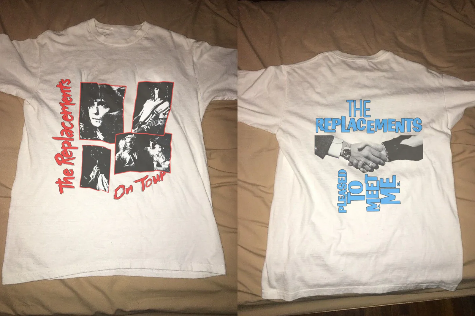 The Replacements White T-Shirt Cotton Full Size Unisex S-5XL ZH218