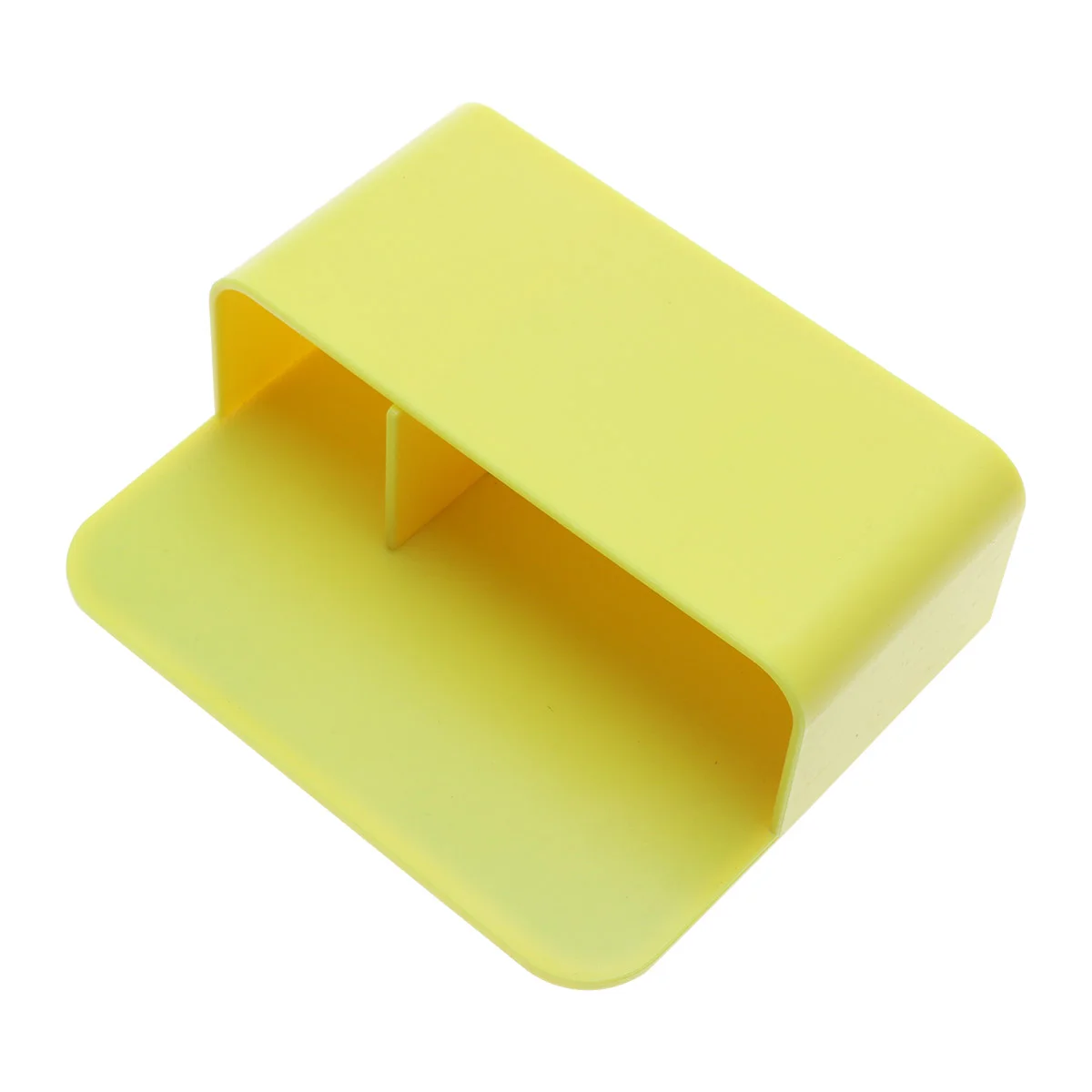 Boîte de Rangement Magnétique pour Tableau Noir, Effaceur, Collant, Conteneur (Jaune)