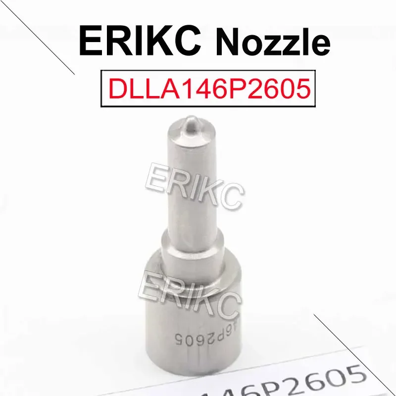 DLLA146P2605 Common Rail Diesel Injector Nozzle Tip DLLA 146 P 2605 Black Needle Sprayer 0 433 172 605 For LOVOL 0445120486