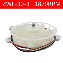 NEW for Refrigerator parts fan fan motor ZWF-30-3 DC12V 2.5W 1870RPM 3-wire cooling fan