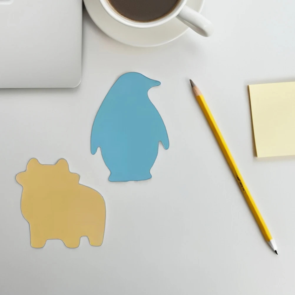 

Small Animal Note Pads Cute Memo Dog Notepad Cartoon Page Markers Planners School Office Home Use Multisurface Strong
