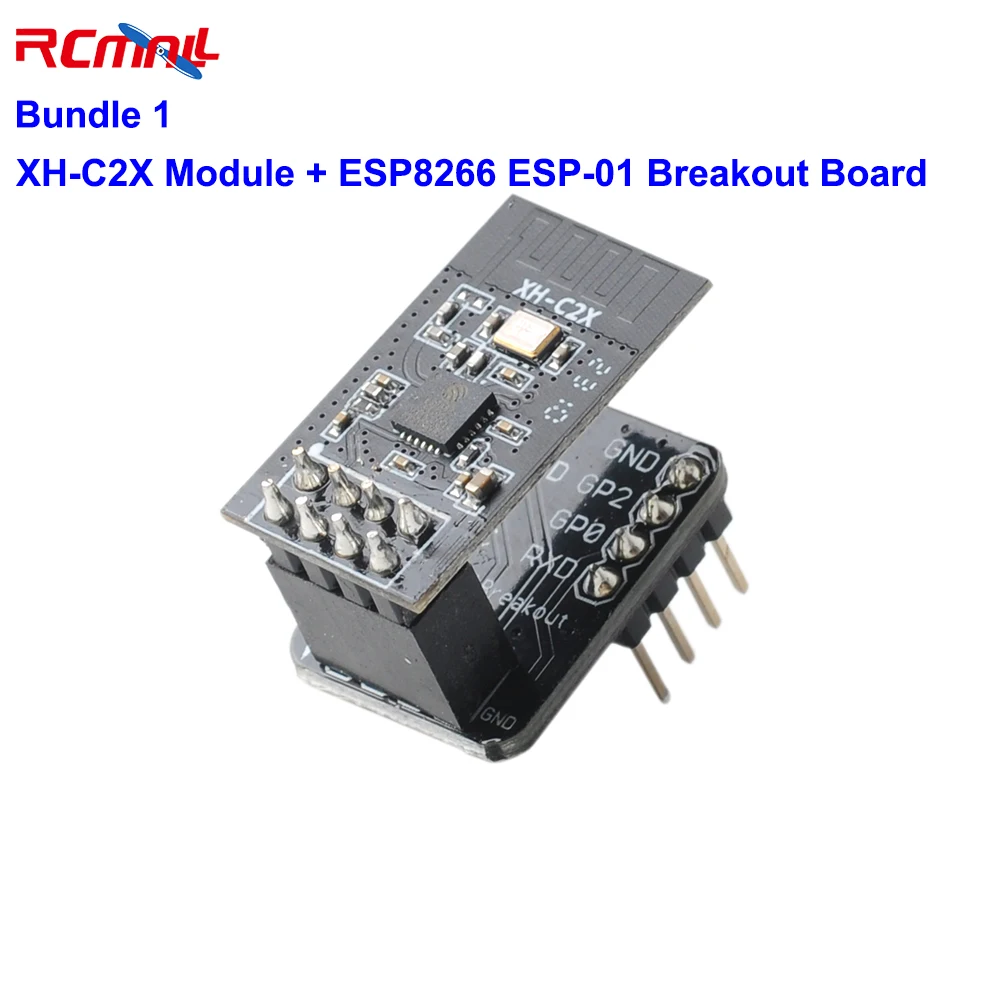 Imagem -03 - Breakout Board Breadboard Adapter Burning Fixture Xh-c2x Esp8684h4 Wifi Módulo bt Flash 4mb Esp8266 Esp01 Substituir Esp-01s