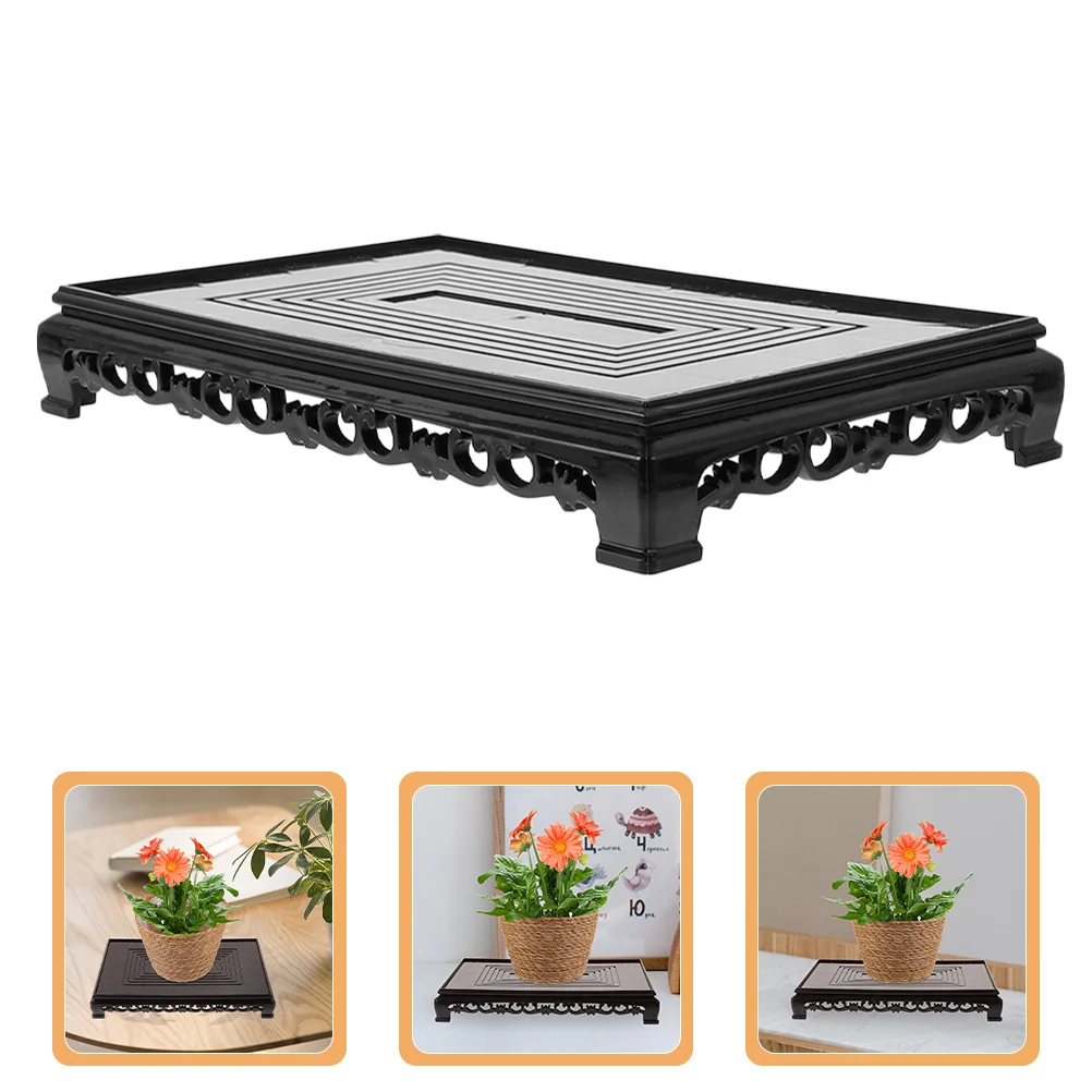 حامل وعاء النبات البلاستيكي حامل وعاء الزهور للمنزل مزهرية داخلية عرض الحرفية الفن وعاء السمك حامل النبات وعاء السمك الناهض #3