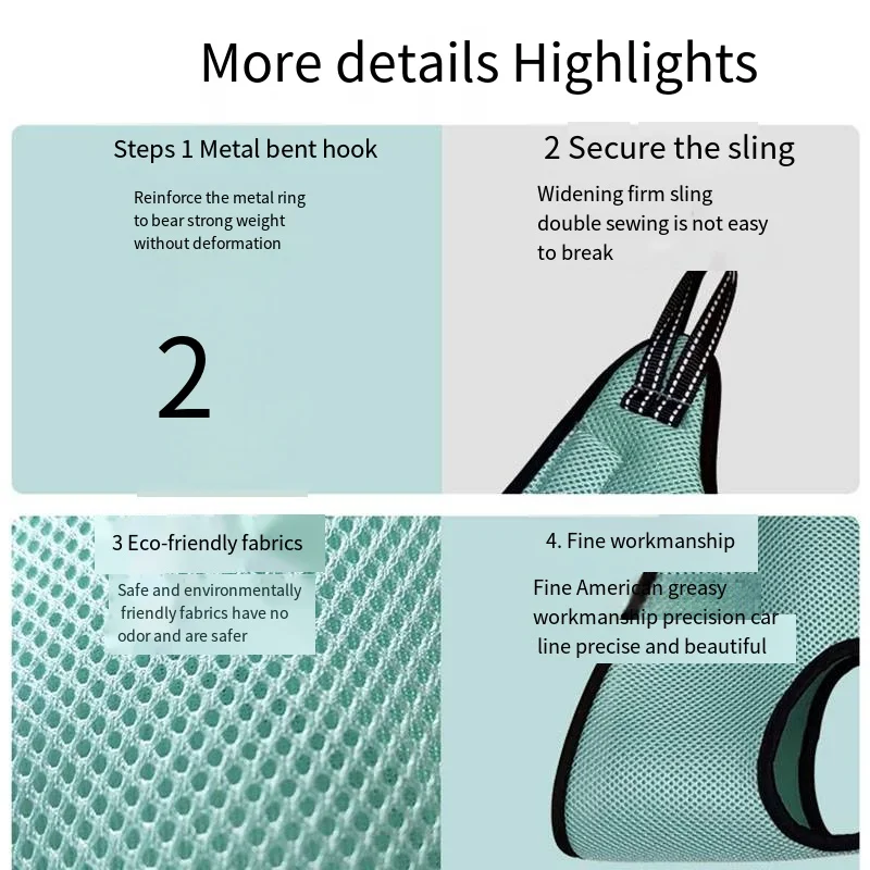 أرجوحة للعناية بالقطط للكلاب والقطط، أداة استرخاء لتشذيب أظافر القطط، ضبط النفس للكلاب والقطط لـ Groomi ng #3