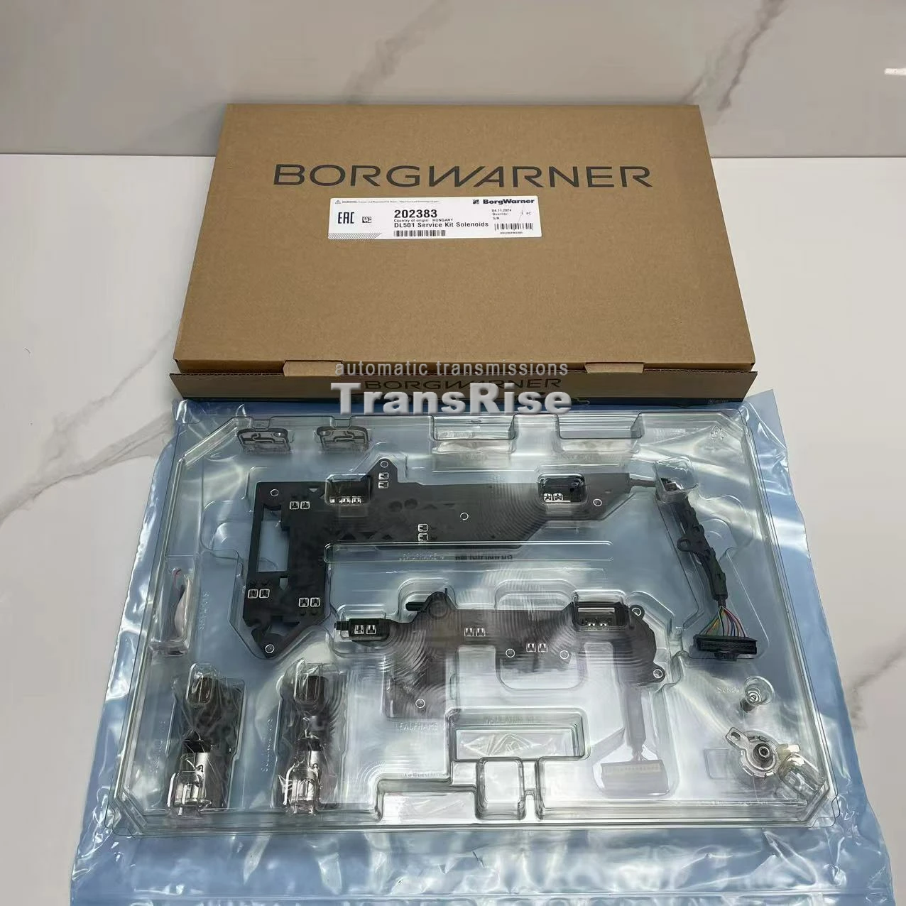

Brand New Audi Borgwarner DL501 0B5 Mechatronic repair kit service Kit Solenoids 202383