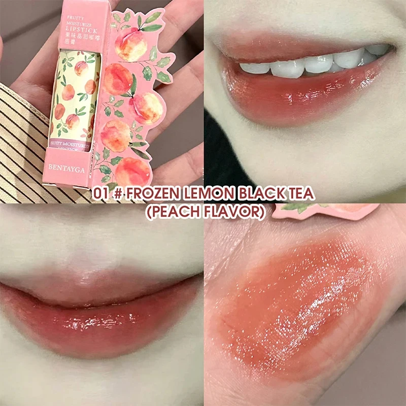 Balsamo per le labbra alla frutta idratante Anti-screpolato trucco a lunga durata dissolvenza linea labbra nutriente Sexy gelatina riparazione rossetto cosmetico cura delle labbra