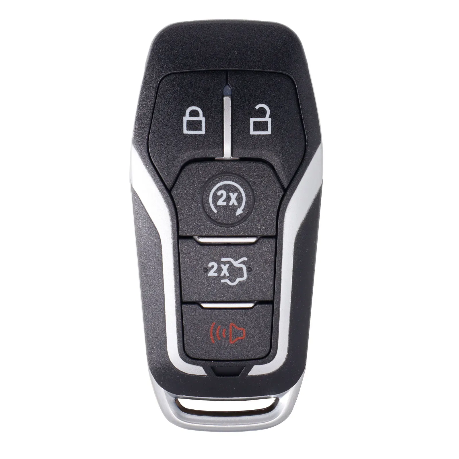 Keyless Shell Smart Fob Car Uncut Case Remote For Ford F-150 Fusion Edge Mustang Explorer 2015-18 Lincoln MKZ MKC MKX 5 Buttons