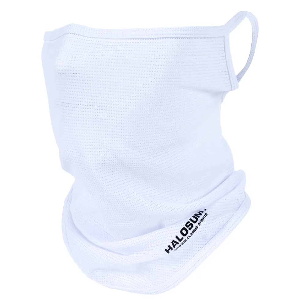 Unisex Cycling Fishing Sports Neck Cover UPF50 Anti UV Hanging Ear Protection Face Towel, Quick Drying and Breathable