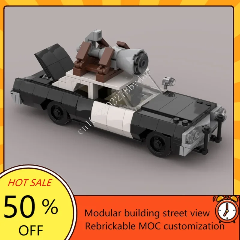 

335PCS MOCCity Transportation Blues Brother's - Bluesmobile Model Custom Puzzles DIY Creative Education Puzzle Birthday Toy Gift