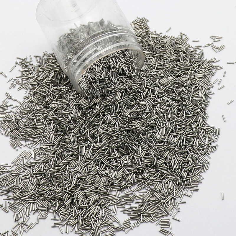 1000G Stainless Steel Magnetic Polishing Pins Mini Pins Jewelry Making Polishing Needles Media Rotary Tumbler Polishing Needles