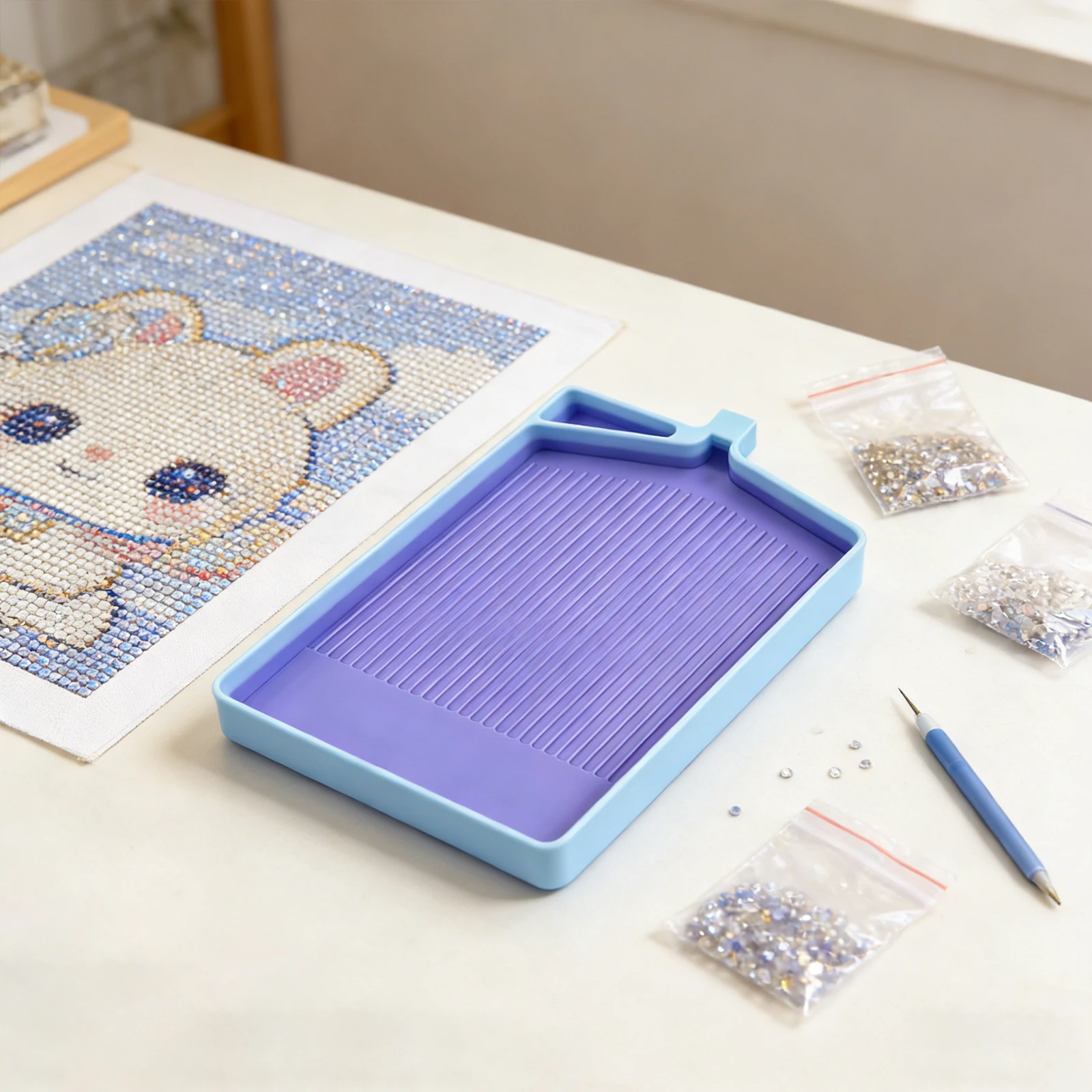 다이아몬드 아트 트레이 3D 프린팅 다이아몬드 아트 페 - Art Craft Gifts For Adults 리뷰 및 가격