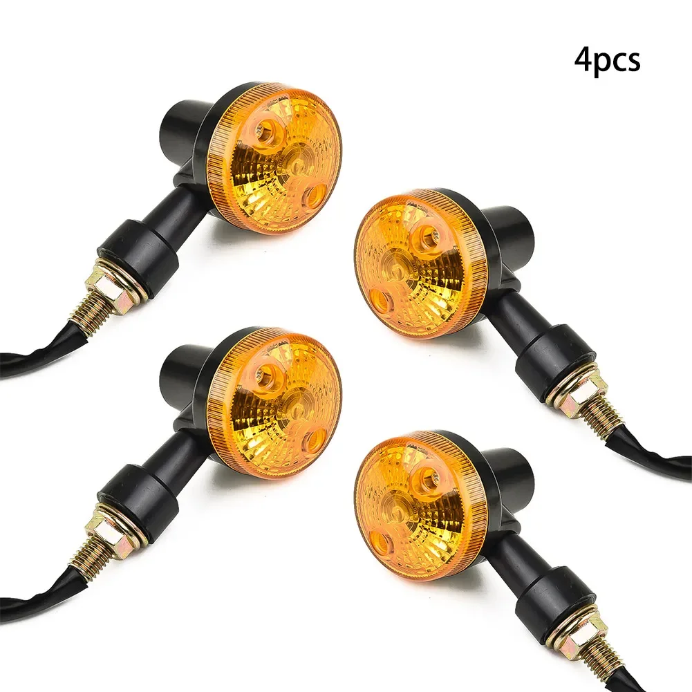 Durable High Quality Turn Signals Lights Lamps Indicators Motorcycles Repacees Set 12 V 4 Pcs / Kit Parts 4pcs/kit