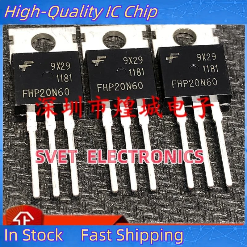 10PCS-50PCS  FHP20N60  TO-220 600V 20A  Original In Stock   Can Be Purchased